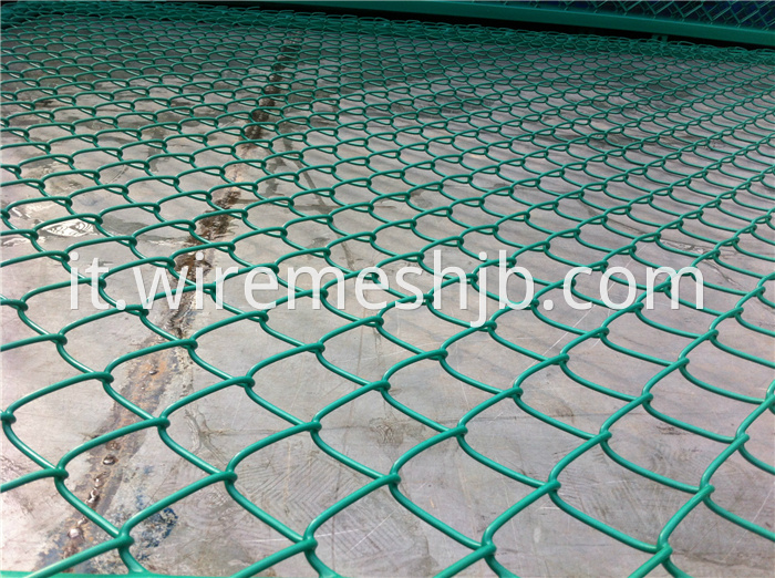 Green Color Chain Link Fence